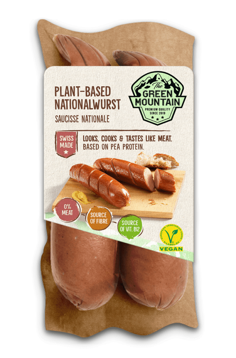 Plant-Based Nationalwurst Packung