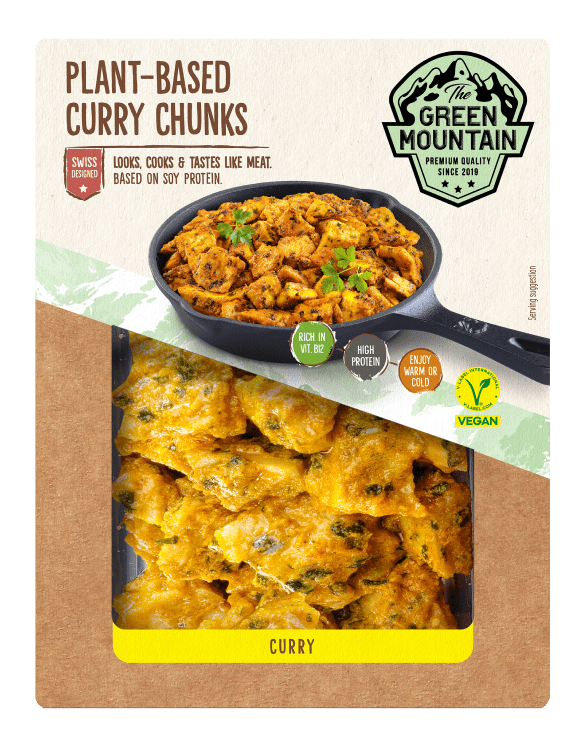 Plant-Based Curry Chunks